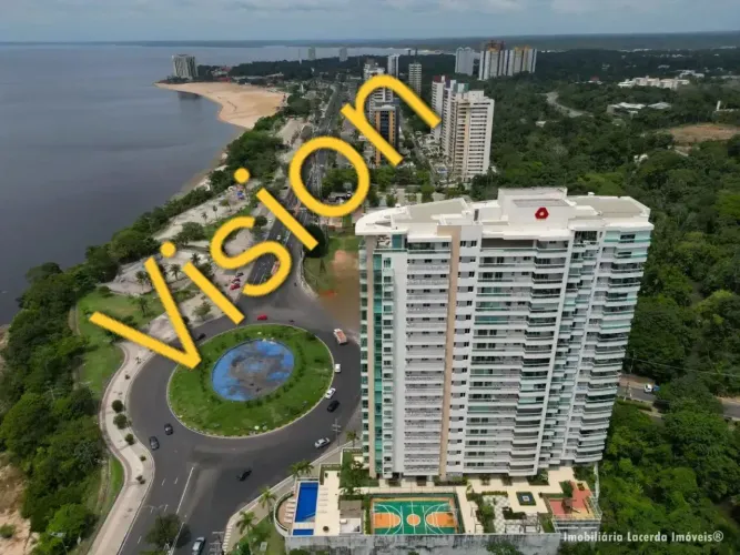 ApartamentoS no Vision Ponta Negra, Torre Felicitá com 152 e 178m2. Frente a Bola