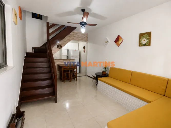 Casa duplex em condomínio com 1 quarto para locaçao fixa no bairro Ville Blanche em Cabo F