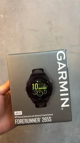 Garmin ForeRunner 265S novo (1 ano de garantia) (LOJA FÍSICA)
