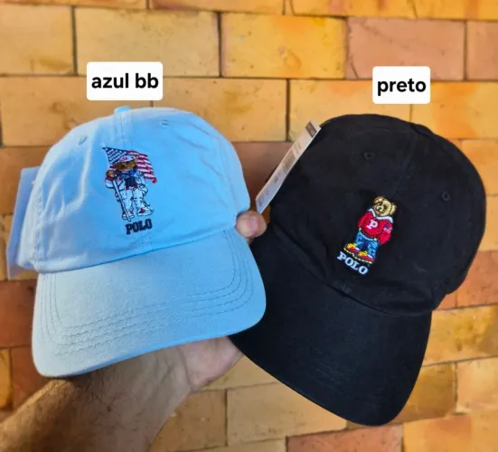 Bonés linha Premium 55,00 cada