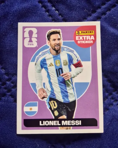 Figurinha legend Messi regular 