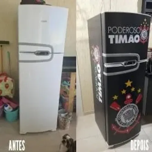envelopamento de geladeira
