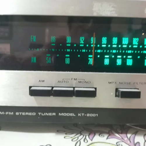 Sintonizador Am/Fm.  Vintage.  