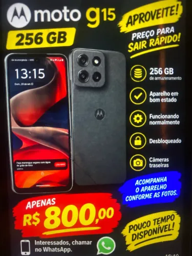 Vende-se moto G15