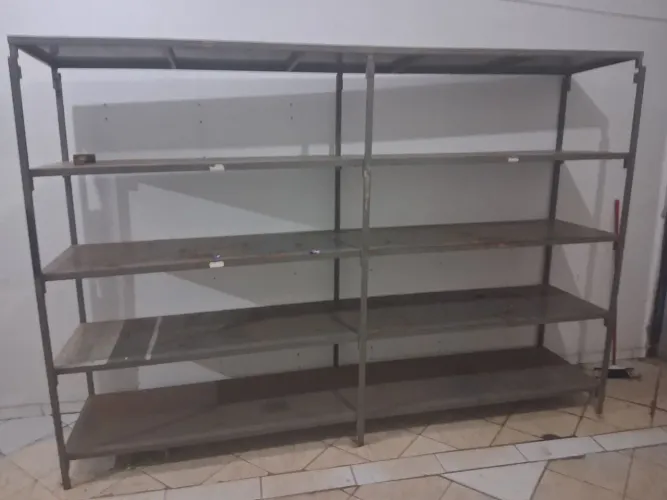 Prateleira de aço 3x210