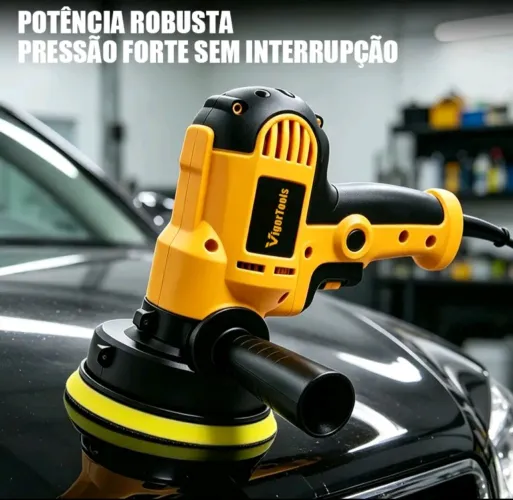 Politriz Automotiva 950W, Velocidade Ajustável de até 5500 RPM, 110V