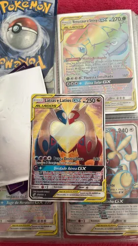 Carta latios e latias gx aliados full art rara