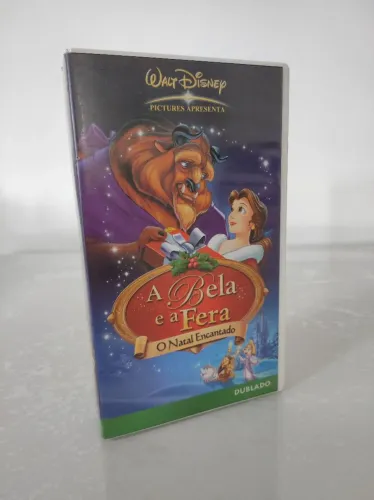 VHS A Bela e a Fera O Natal Encantado - Dublado <br>dublado