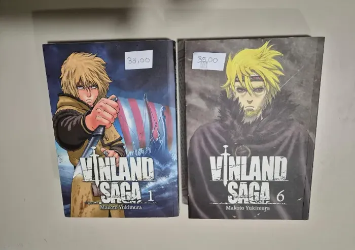 Mangá Vinland Saga 1 e 6