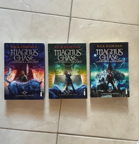 Box Magnus Chase - universo percy jackson