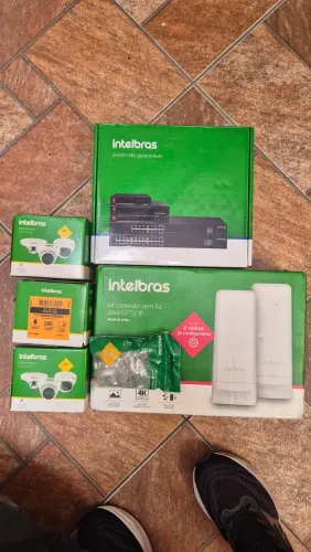 Kit câmera intelbras