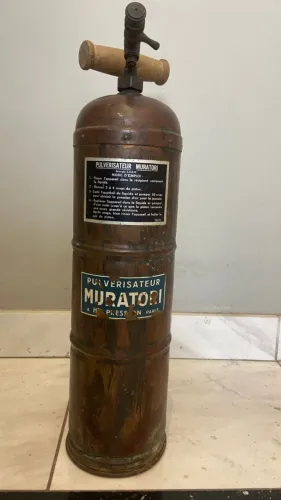 Antigo Pulverizador/Válvula Muratori - Cobre e Latão - Décor Único