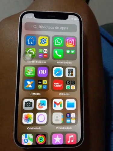 iPhone 12 Mine em perfeito estado de conservação,Não possui marcas de uso. Todo original.