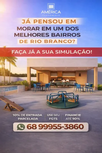 América Condomínio! Leia a descrição.