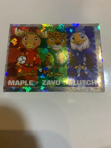 Figurinha 2026 FWC 3 mascotes
