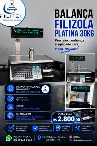 Balança impressora Filizola 