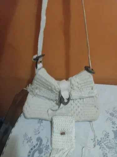 Bolsa croché.
