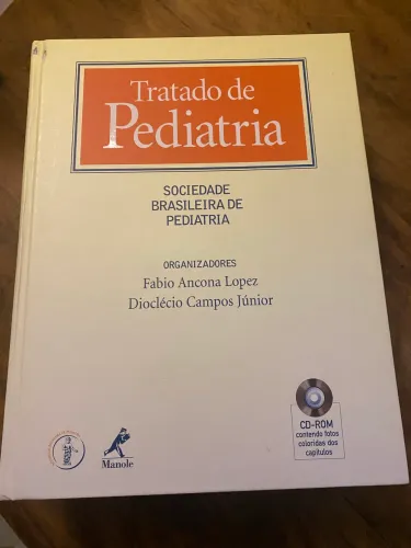 Livro de medicina, tratado de pediatria