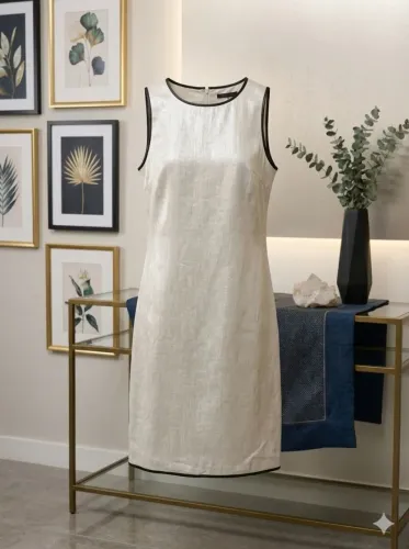 Vestido em linho