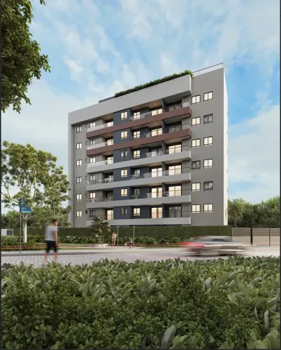 Aptos em construção com 1, 2 , 3 quartos na praia de Ponta de Campina , Cabedelo PB