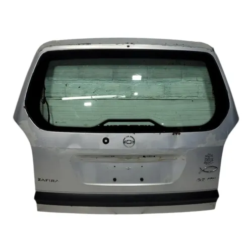 Tampa Traseira Porta Malas Com Vidro Gm Zafira Original Prata