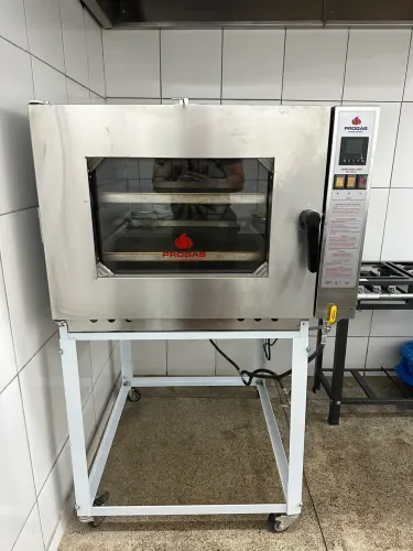 Forno Turbo Progás PRP-5000 NL - 5 Esteiras | Excelente Estado