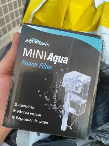 Filtro hang on para aquário 