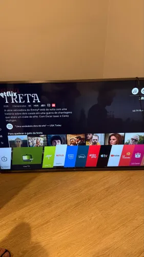 Tv LG com avaria