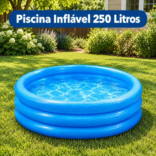 Piscina Inflável 250 Litros
