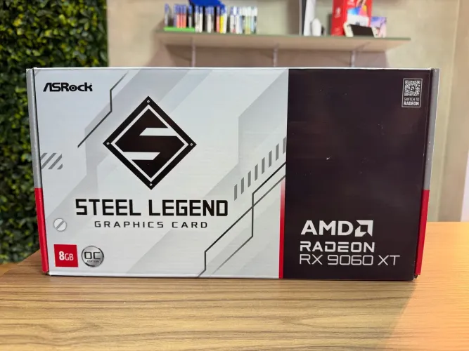RX 9060 XT 8GB Asrock Steel Legend - LEIA O ANÚNCIO