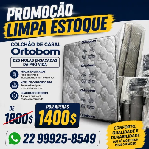 Colchão da Ortobom casal 