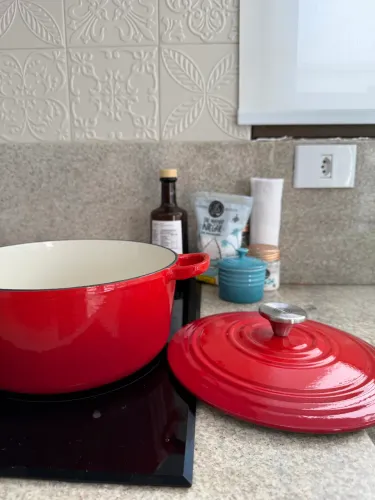 Panela masterchef ferro esmaltado 24cm