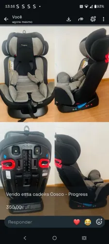 Cadeira para bebê