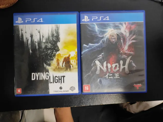 Dying light e Nioh jogos ps4