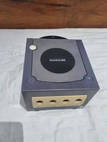 Gamecube Usa DOL 001 Com Qoob Sx Índigo. Leitor funcionando