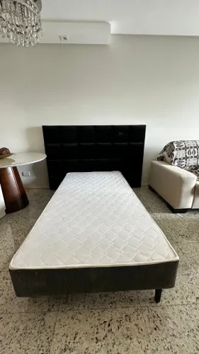 Cama solteiro viúvo Bicama 