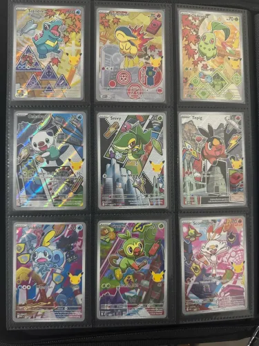 Pokemon Parceiro inicias 2 ingles set completo NM
