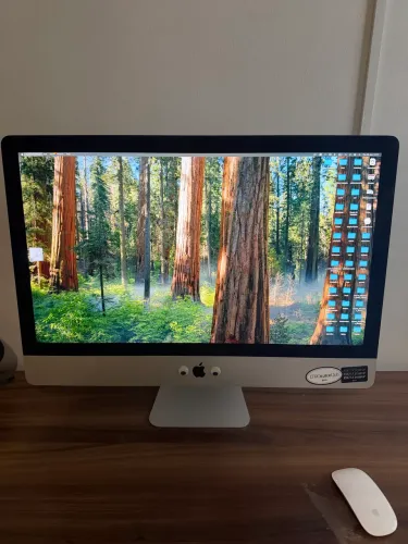 iMac 27pol Retina 5K 2020 impecável, nunca foi ao conserto