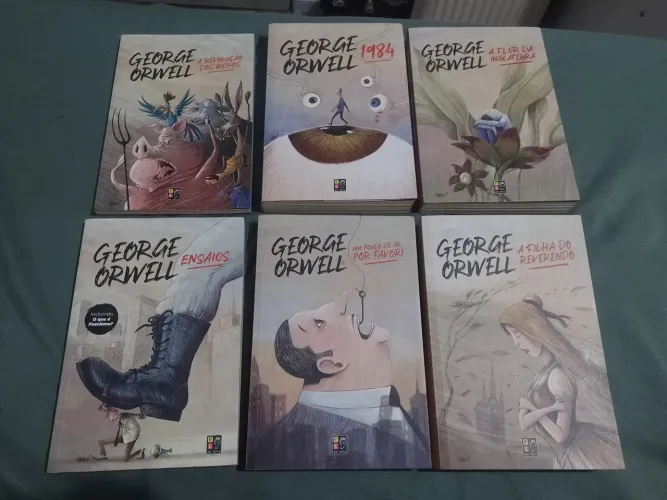 Box Coleção George Orwell - 6 Livros - 1984, Revolução dos Bichos + 4