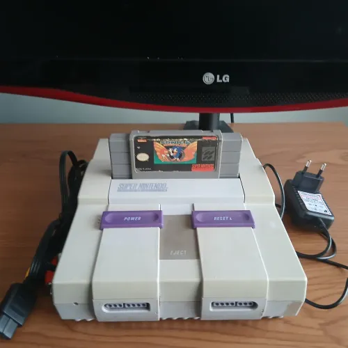 SUPER NINTENDO SEM CONTROLE COM SONIC