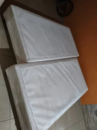 Cama Box Orthocrin + Ganha Colchão Super King Tecido Bambu 096x203x024 cm