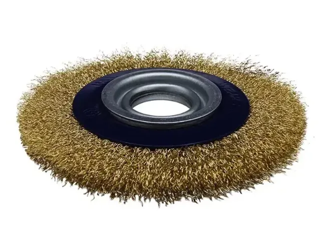  Escova Circular Ondulada 6" - 1/2" - 1 PC