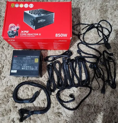 Fonte 850W XPG e GPU Suport Cooler Master
