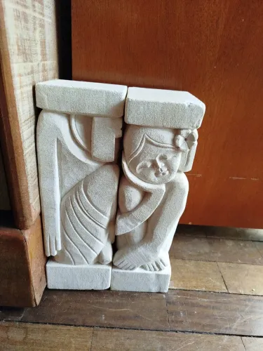 Decoração de pedra