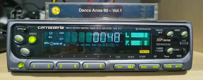 Toca fitas Pioneer carrozzeria keh p77