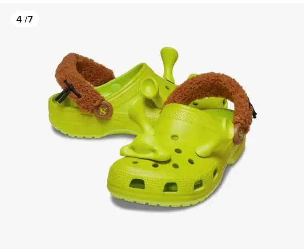 Crocs Shrek infantil 