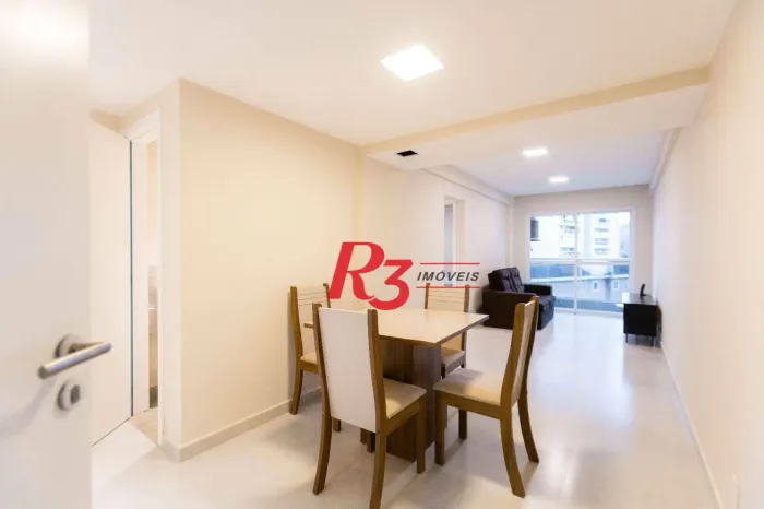 Apartamento com 2 dormitórios à venda, 68 m² por R$ 630.000,00 - Marapé - Santos/SP