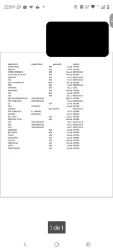 Reagentes aparelho de bioquímica 