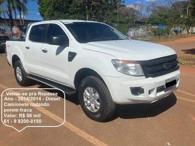 Ford Ranger XLS 2.2 4X4 CD Diesel Mec. 2014