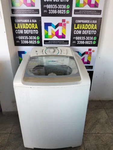 Máquina de lavar Electrolux 15 kg funcionando perfeitamente com garantia de 3 meses